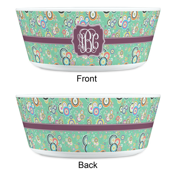 Colored Circles Kids Bowls - APPROVAL