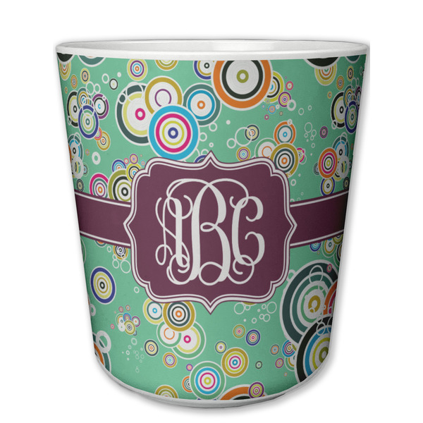 Custom Colored Circles Plastic Tumbler 6oz (Personalized)