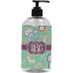 Colored Circles Plastic Soap / Lotion Dispenser (Personalized)