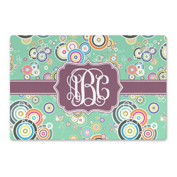 Colored Circles Large Rectangle Car Magnet (Personalized)