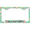 Colored Circles License Plate Frame - Style C