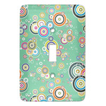 Colored Circles Light Switch Cover (Single Toggle)