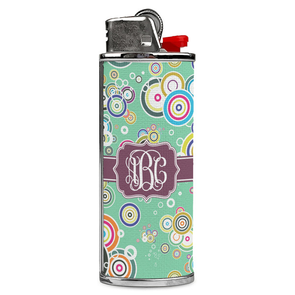 Custom Colored Circles Case for BIC Lighters (Personalized)