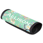 Colored Circles Luggage Handle Cover (Personalized)