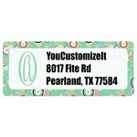 Colored Circles Return Address Labels (Personalized)