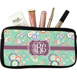Colored Circles Makeup / Cosmetic Bag (Personalized)
