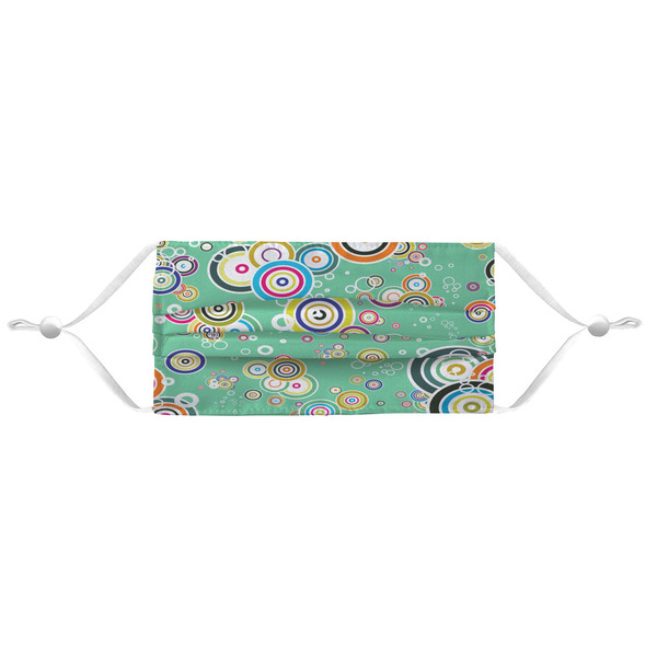 Colored Circles Mask - Pleated (new) APPROVAL