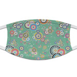 Colored Circles Cloth Face Mask (T-Shirt Fabric)