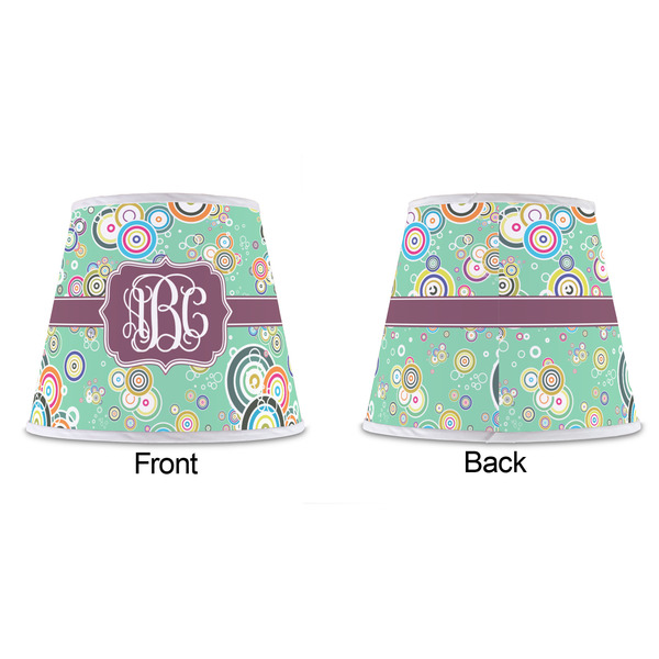 Colored Circles Poly Film Empire Lampshade - Approval