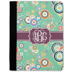 Colored Circles Notebook Padfolio w/ Monogram