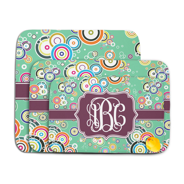 Colored Circles Memory Foam Bath Mat - MAIN PARENT
