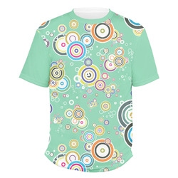 Colored Circles Men's Crew T-Shirt - 3X Large