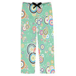 Colored Circles Mens Pajama Pants - L