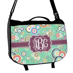 Colored Circles Messenger Bag (Personalized)
