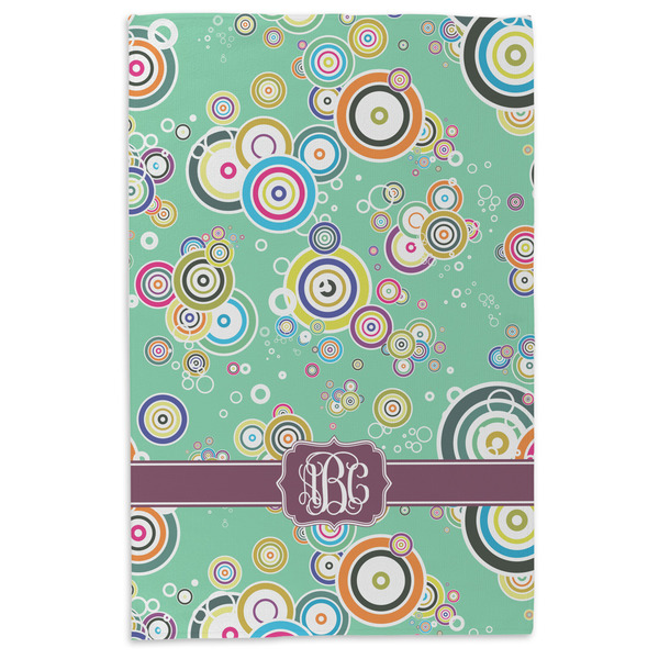 Colored Circles Microfiber Dish Towel - APPROVAL