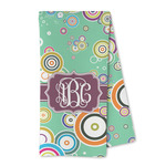 Colored Circles Kitchen Towel - Microfiber (Personalized)