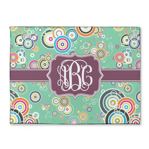 Custom Colored Circles Microfiber Screen Cleaner (Personalized)