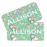 Colored Circles Mini/Bicycle License Plates (Personalized)