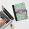 Colored Circles Notebook Padfolio - LIFESTYLE (large)
