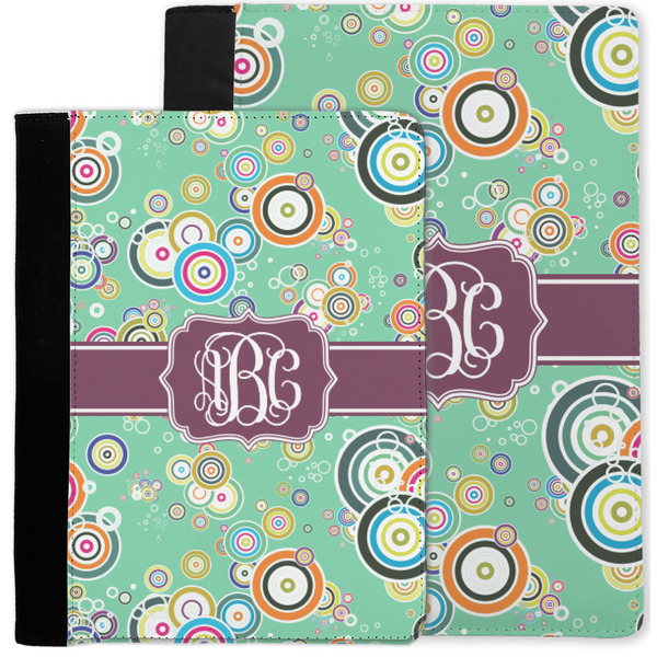 Colored Circles Notebook Padfolio - MAIN