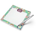 Colored Circles Notepad (Personalized)