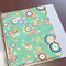 Colored Circles Page Dividers - Set of 5 - In Context