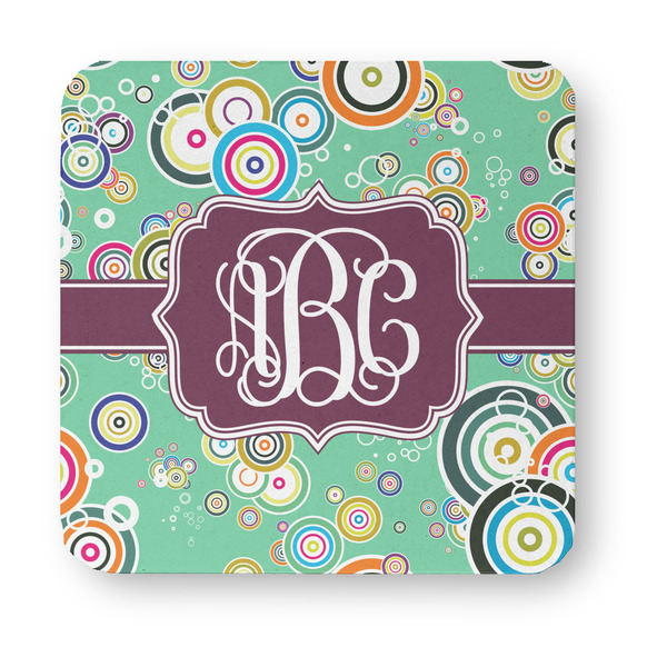 Colored Circles Paper Coasters - Approval