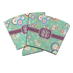 Colored Circles Party Cup Sleeve (Personalized)