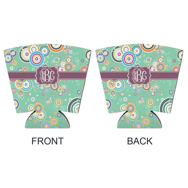 Colored Circles Party Cup Sleeves - with bottom - APPROVAL