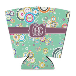 Colored Circles Party Cup Sleeve - with Bottom (Personalized)
