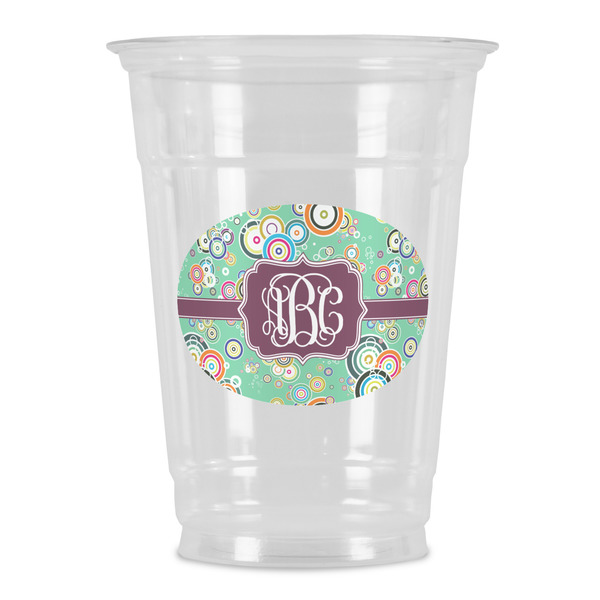 Custom Colored Circles Party Cups - 16oz (Personalized)