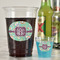Colored Circles Party Cups - 16oz - In Context