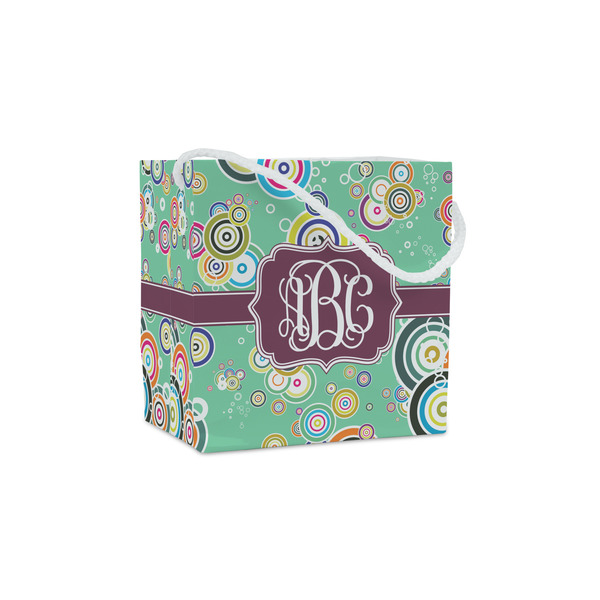 Custom Colored Circles Party Favor Gift Bags (Personalized)