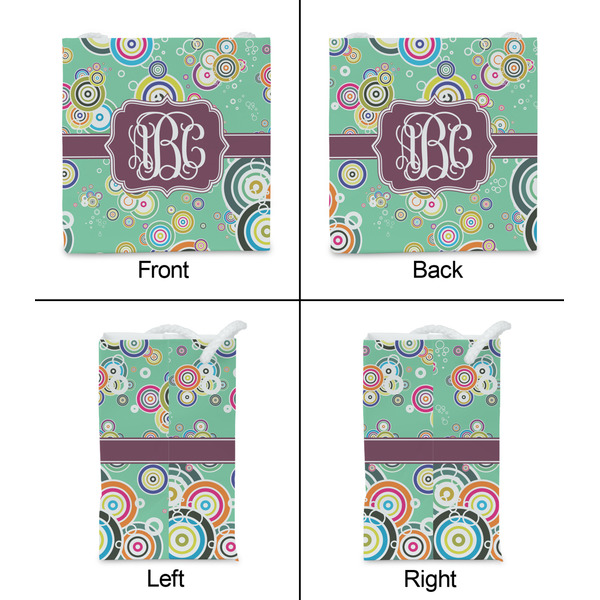 Colored Circles Party Favor Gift Bag - Matte - Approval