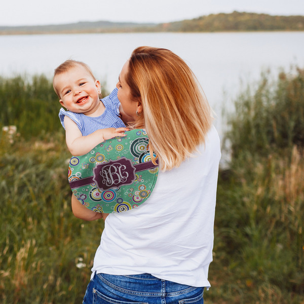 Colored Circles Peanut Shaped Burp - Lifestyle