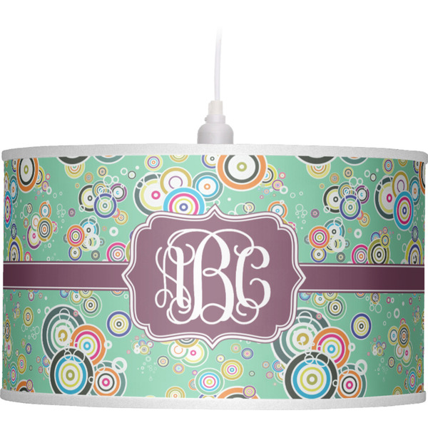Colored Circles Pendant Lamp Shade