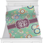 Colored Circles Minky Blanket (Personalized)
