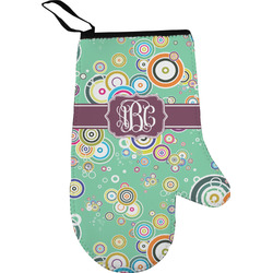 Colored Circles Oven Mitt (Personalized)