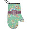 Colored Circles Personalized Oven Mitt