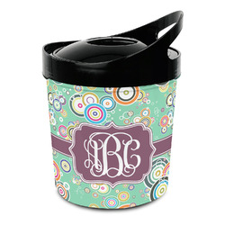 Colored Circles Plastic Ice Bucket (Personalized)