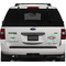 Colored Circles Personalized Square Car Magnets on Ford Explorer