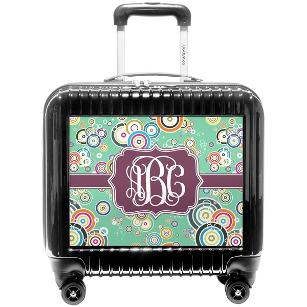 Custom Colored Circles Pilot / Flight Suitcase (Personalized)