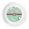 Colored Circles Plastic Party Dinner Plates - Approval