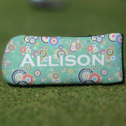 Colored Circles Blade Putter Cover (Personalized)
