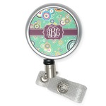 Colored Circles Retractable Badge Reel (Personalized)