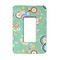 Colored Circles Rocker Light Switch Covers - Single - MAIN