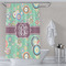 Colored Circles Shower Curtain Lifestyle