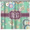 Colored Circles Shower Curtain (Personalized)