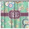 Colored Circles Shower Curtain (Personalized) (Non-Approval)