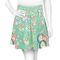 Colored Circles Skater Skirt - Front